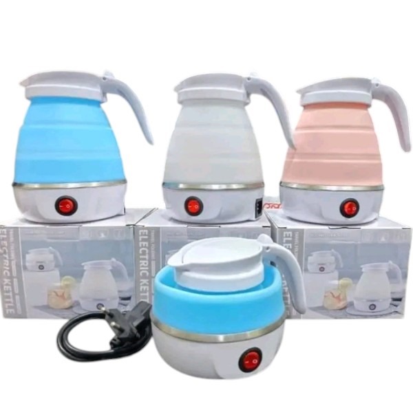 Traveling Folding Electric Silicone Kettle 0.6L