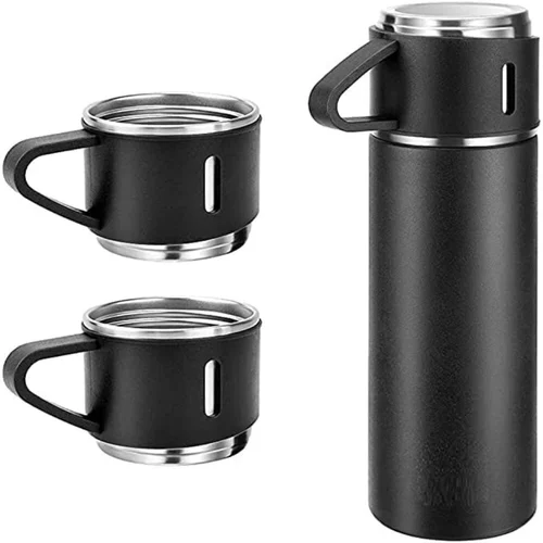 Steel Vacuum Flask Set (500 ml)